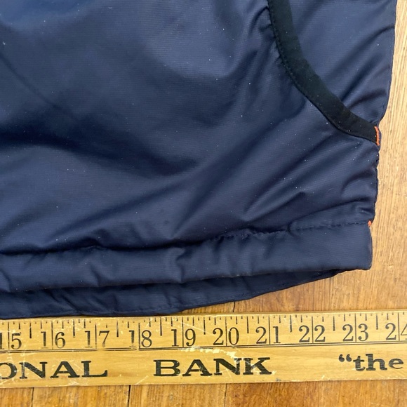 Timberland Weargear Jacket Duck Down Puffer Full Zip Navy Blue Mens Large Flaw - Picture 14 of 16